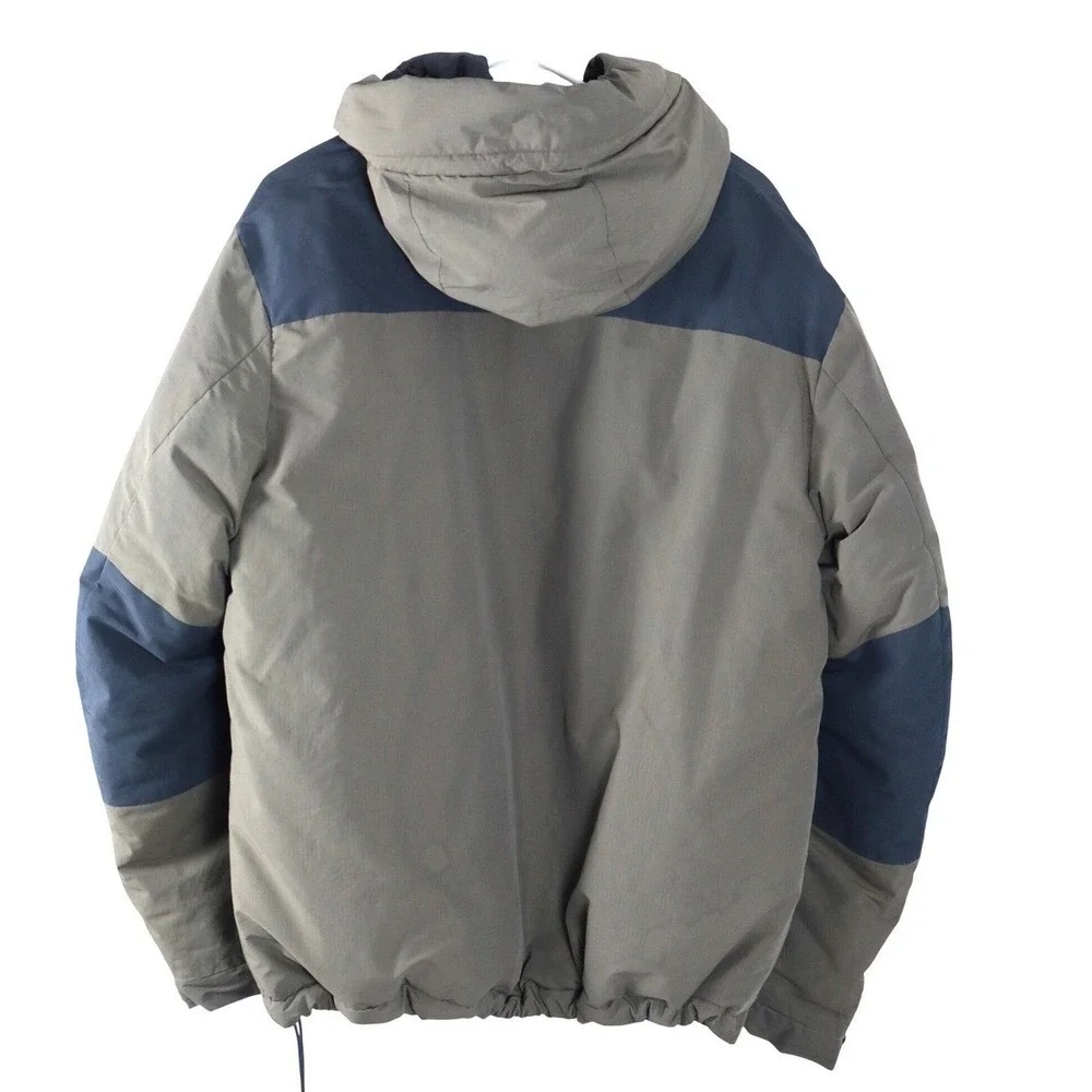 Ciaopanic Mens Hooded‎ Insulated Winter Jacket Olive Green Navy Blue Size L